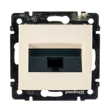 Информационная розетка Legrand Valene RJ45 UTP 5 кат 1 выход б/з белая - Электрика, НВА - Выключатели и розетки - Розетки - . Магазин оборудования для автономного и резервного электропитания Ekosolar.ru в Ельце