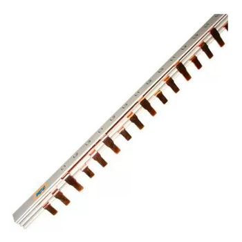 Шина соединительная PIN 3-фазная 63А (1м) Энергия, 5 шт - Электрика, НВА - Щитки и аксессуары для монтажа - Шины нулевые - . Магазин оборудования для автономного и резервного электропитания Ekosolar.ru в Ельце