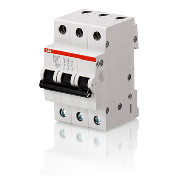 Автоматический выключатель ABB SH203L 3P 25А (С) 4,5kA - Электрика, НВА - Модульное оборудование - Автоматические выключатели - . Магазин оборудования для автономного и резервного электропитания Ekosolar.ru в Ельце