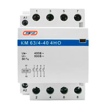 Модульный контактор КМ63/4P 40A 4НО Энергия - Электрика, НВА - Коммутационное оборудование - Контакторы - . Магазин оборудования для автономного и резервного электропитания Ekosolar.ru в Ельце