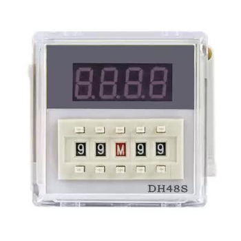 Реле времени цифровое 220V DH48S-2Z AC Энергия - Электрика, НВА - Реле, автоматизация и управление - Реле времени - . Магазин оборудования для автономного и резервного электропитания Ekosolar.ru в Ельце