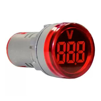 Индикатор значения напряжения AD22-RV красный Энергия - Электрика, НВА - Устройства управления и сигнализации - Сигнальная аппаратура - . Магазин оборудования для автономного и резервного электропитания Ekosolar.ru в Ельце