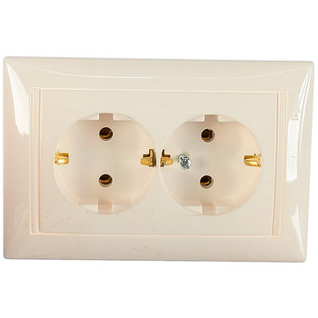 Розетка Legrand Valena 2X2К+З в сборе белая - Электрика, НВА - Выключатели и розетки - Розетки - . Магазин оборудования для автономного и резервного электропитания Ekosolar.ru в Ельце