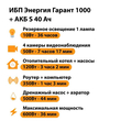 ИБП Энергия Гарант 1000 + Аккумулятор S 40 Ач - 12В (600Вт - 36мин) - ИБП и АКБ - ИБП для котлов - . Магазин оборудования для автономного и резервного электропитания Ekosolar.ru в Ельце