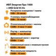 ИБП для котла Энергия Про 1000 + Аккумулятор Grid 55 Ah 12 v (700Вт - 43мин) - ИБП и АКБ - ИБП для котлов - . Магазин оборудования для автономного и резервного электропитания Ekosolar.ru в Ельце