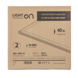 Панель ультратонкая светодиодная LightPhenomenON LT-UTP-01-IP40-40W-4000К - Светильники - Для общественных зданий - . Магазин оборудования для автономного и резервного электропитания Ekosolar.ru в Ельце