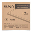 Панель ультратонкая светодиодная LightPhenomenON LT-UTP-02-IP40-40W-6500К LED - Светильники - Для общественных зданий - . Магазин оборудования для автономного и резервного электропитания Ekosolar.ru в Ельце