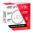 Светильник LightPhenomenON Downlight LT-TP-DL-04-18W-6500K накладной круглый Ф170 LED - Светильники - Светильники DOWNLIGHT - . Магазин оборудования для автономного и резервного электропитания Ekosolar.ru в Ельце